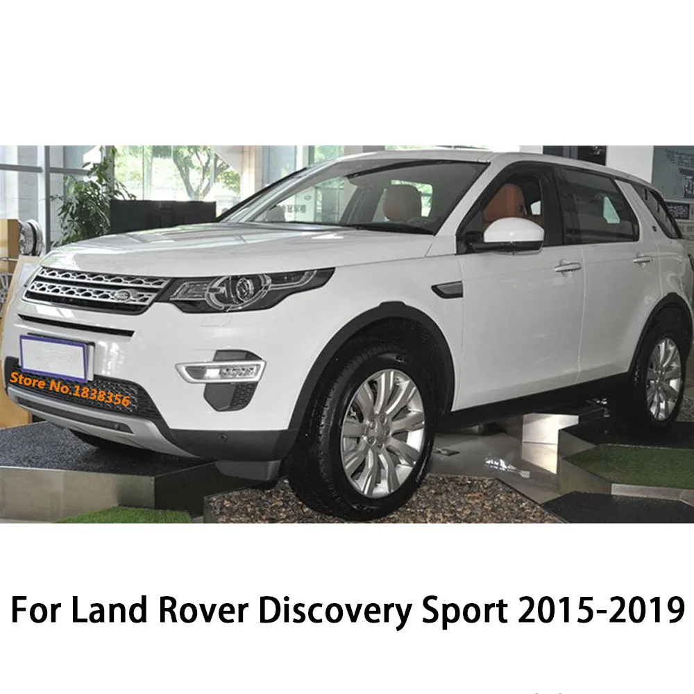 Для Land Rover Discovery Sport 2015 2016 2017 2018 2019, автомобильный чехол, ABS, Матовый руль, Внутренний комплект, Рамка для отделки переключателей, 1 шт. . ' - ' . 5