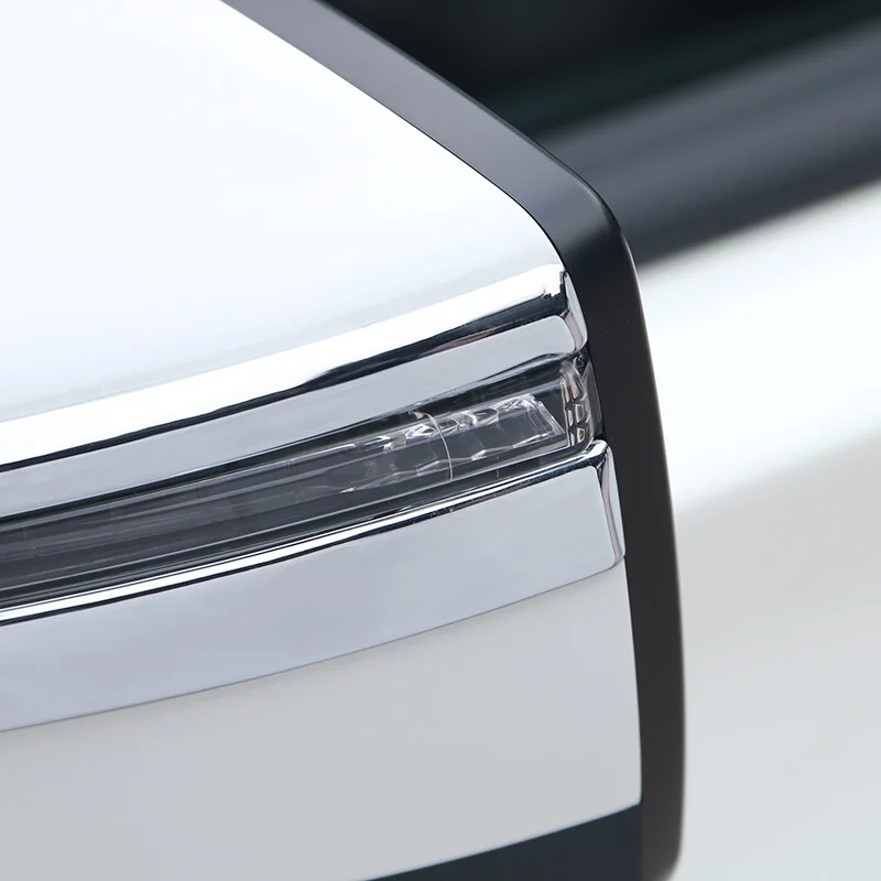 Для Nissan Note E12 Хэтчбек 2016-2020 ABS Хромированная боковая дверь автомобиля, зеркало заднего вида, декоративная полоса, Отделка крышки, аксессуары 2шт . ' - ' . 3