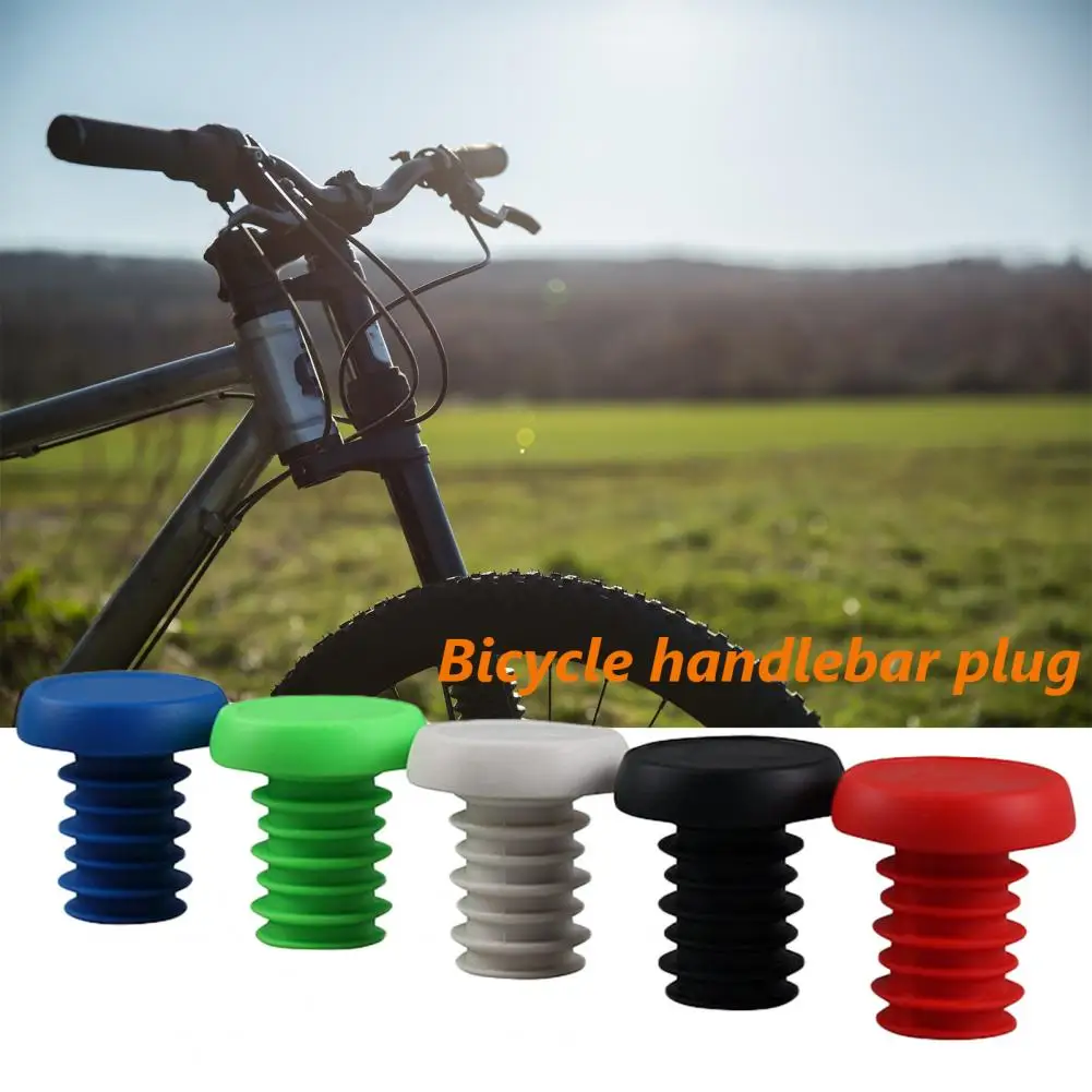 Защитные многоцветные антивибрационные заглушки для легкой установки на велосипедах . ' - ' . 0