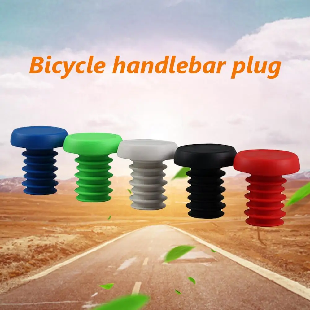 Защитные многоцветные антивибрационные заглушки для легкой установки на велосипедах . ' - ' . 3