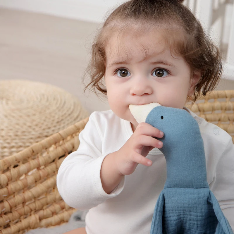 Игрушки для новорожденных 0-12 месяцев Мягкое Успокаивающее полотенце Плюшевые Мягкие игрушки Животные Одеяло Детские Игрушки для сна для младенцев . ' - ' . 4
