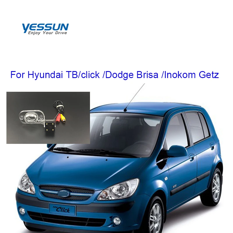 Камера заднего вида Yessun для Hyundai Getz Prime Click TB/Dodge Brisa/Камера номерного знака Inokom Getz/автомобильные резервные камеры . ' - ' . 0