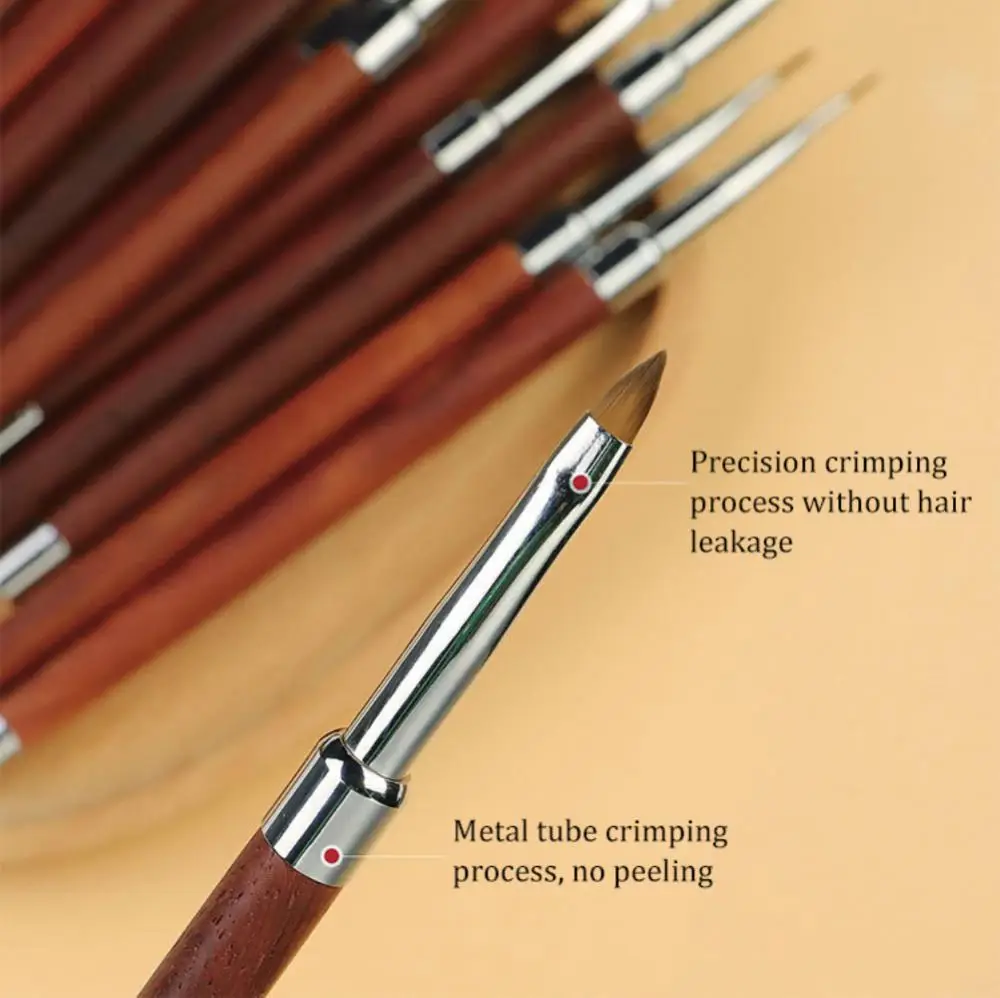 Кисточка для ногтей, кисточка для фототерапии, инструмент для нейл-арта градиентного цвета, кисточка для маникюра, проволочная ручка для рисования, ручка для наращивания ногтей . ' - ' . 3