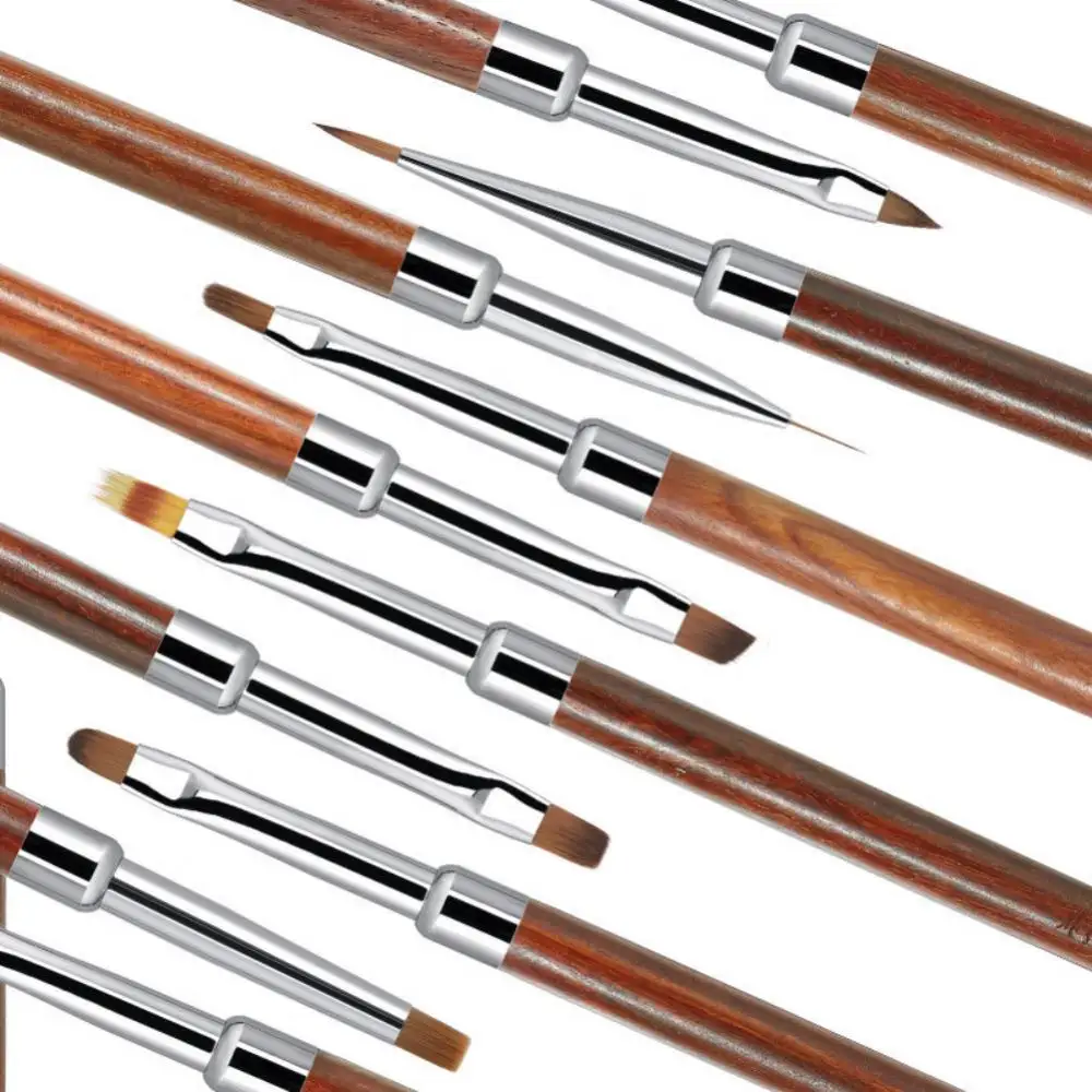 Кисточка для ногтей, кисточка для фототерапии, инструмент для нейл-арта градиентного цвета, кисточка для маникюра, проволочная ручка для рисования, ручка для наращивания ногтей . ' - ' . 4