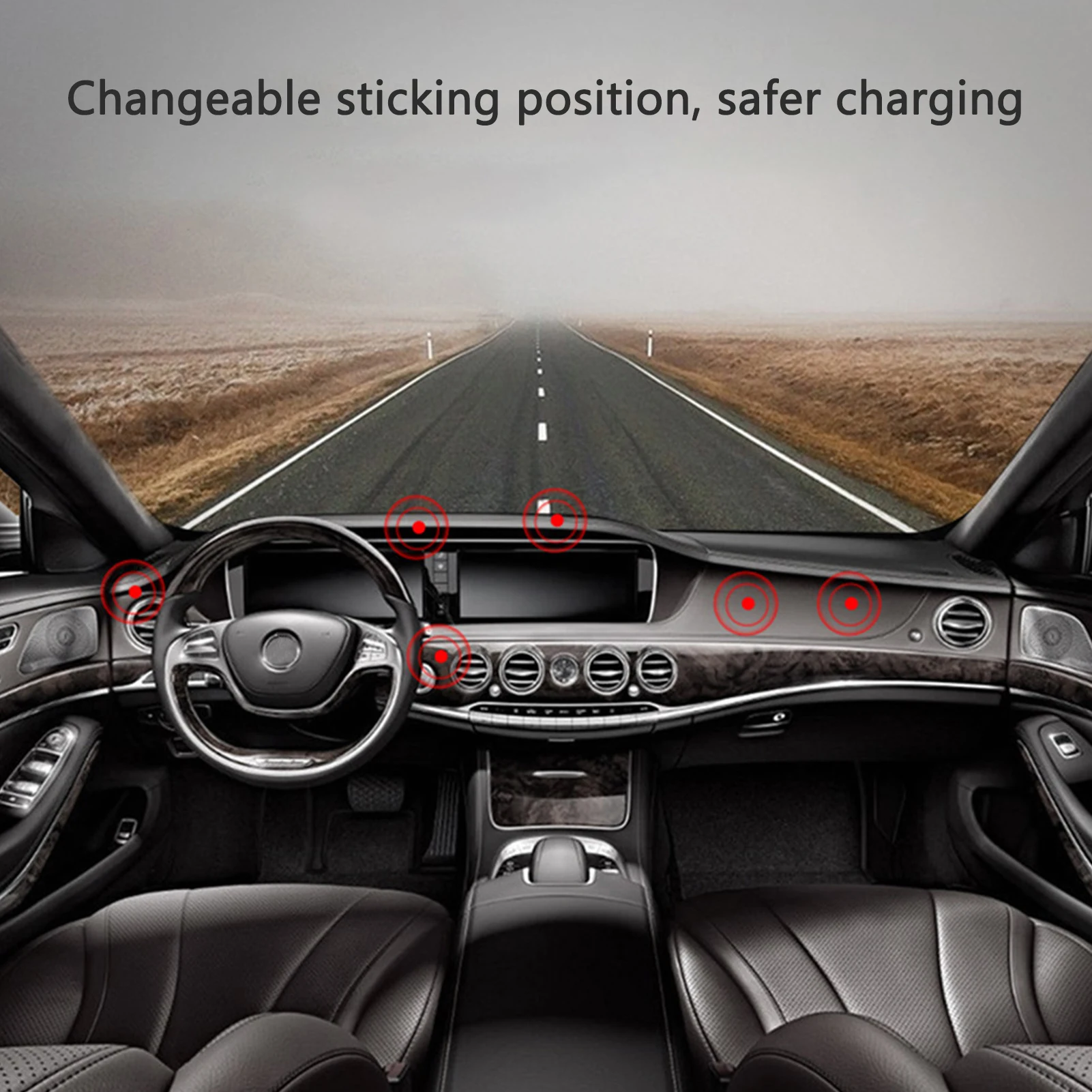Крепление автомобильного телефона Вентиляционное отверстие Держатель автомобильного зарядного устройства Предназначен для зарядного устройства Magsafe Док-станция для зарядки автомобильного телефона Надежная для автомобиля Mazda . ' - ' . 3