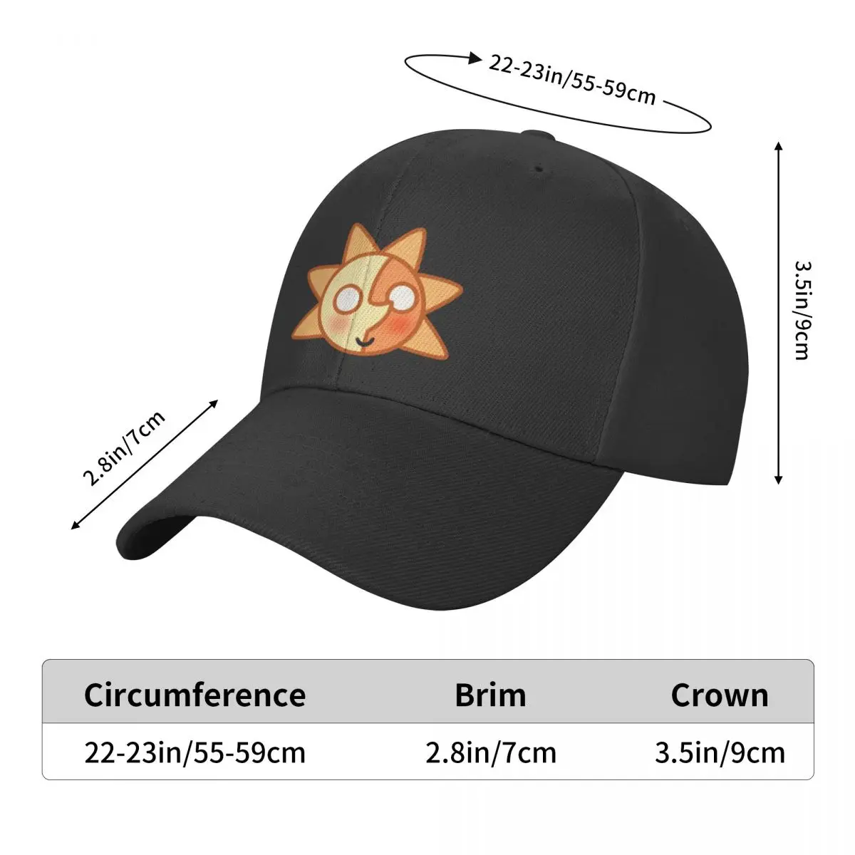 Крутая бейсбольная кепка FNAF Security Breach, женская, мужская, регулируемая на заказ шляпа для папы для взрослых, летняя . ' - ' . 3