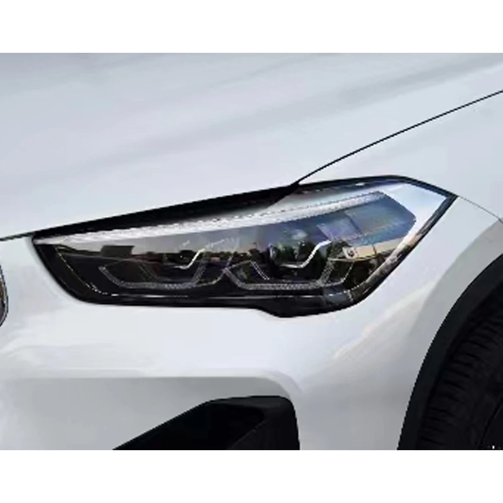 Крышка передней фары автомобиля для BMW X1 2019 2020 2021 Линзы фар Стекло Прозрачный абажур Маски корпуса лампы . ' - ' . 4