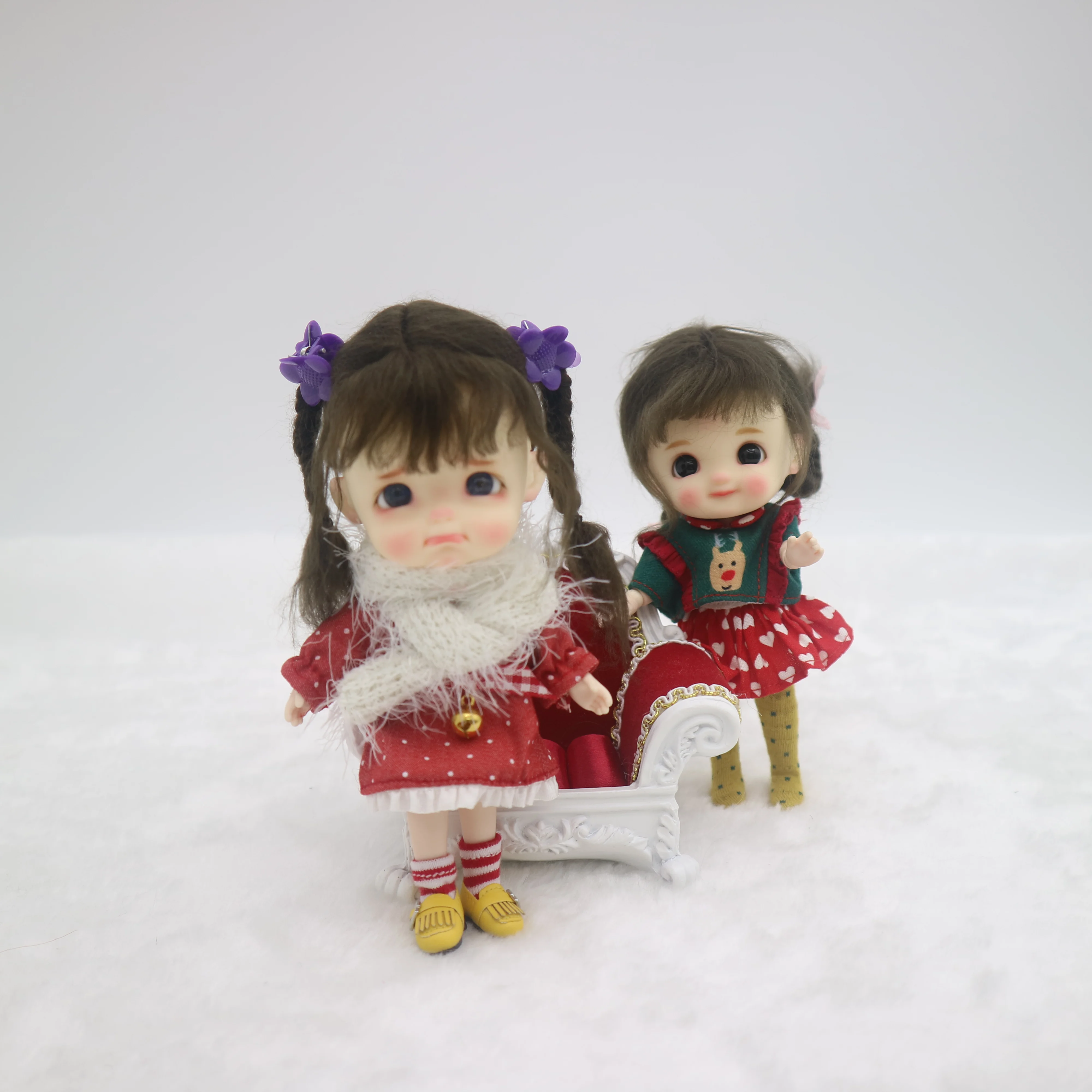 Кукла STO Dimples OB11 с сочлененным телом продается с париком обувью и одеждой . ' - ' . 2