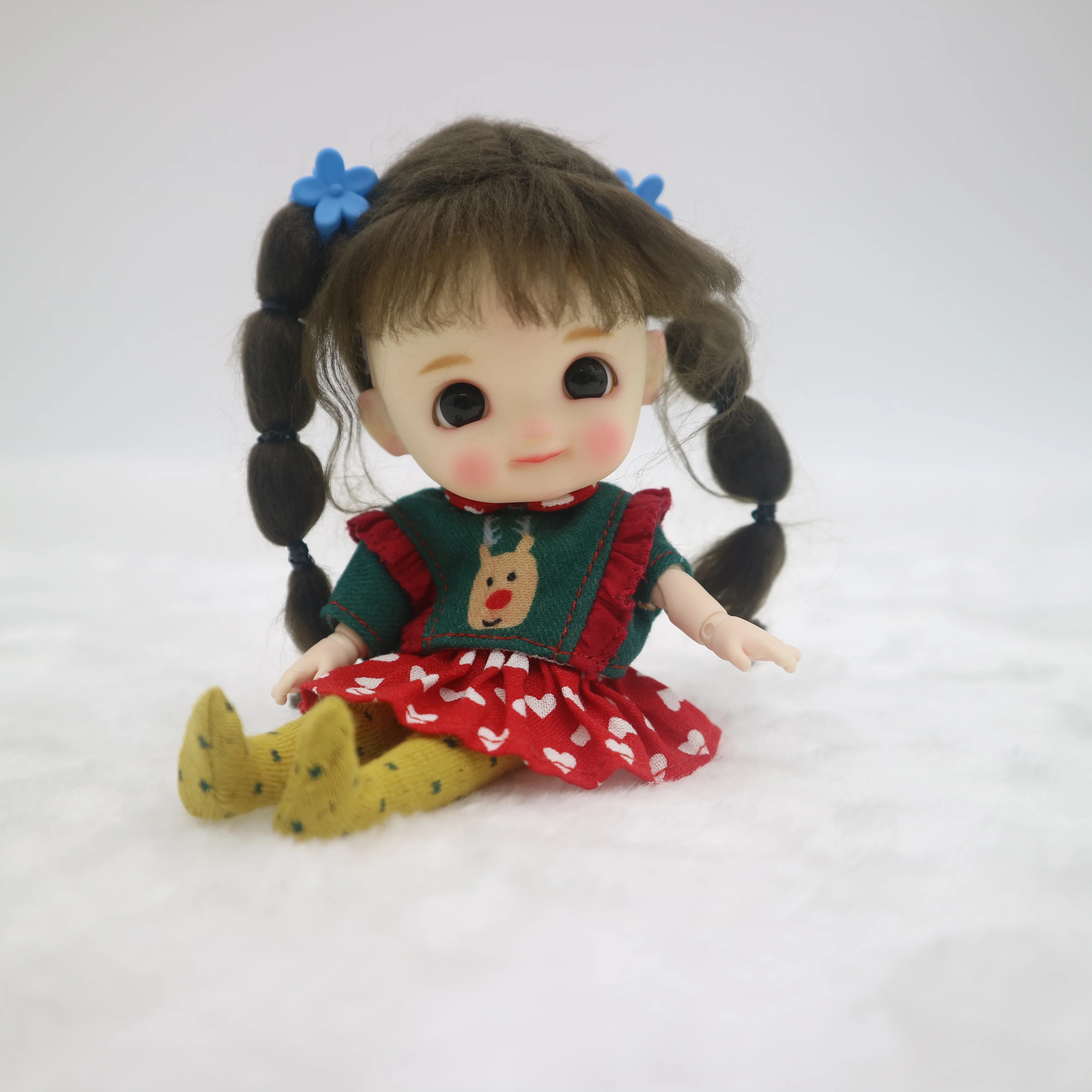 Кукла STO Dimples OB11 с сочлененным телом продается с париком обувью и одеждой . ' - ' . 3