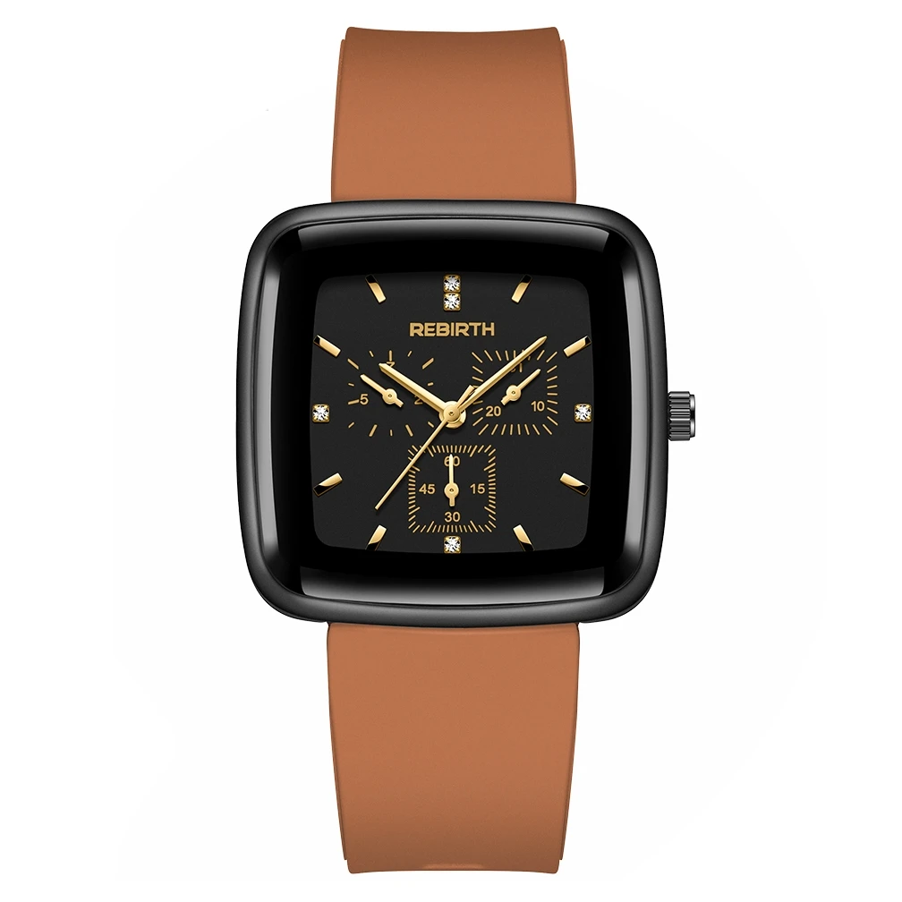 Люксовый бренд Модные наручные часы квадратные кварцевые часы для мужчин мода творческая личность Мода простые мужские часы Relogio Homem . ' - ' . 3