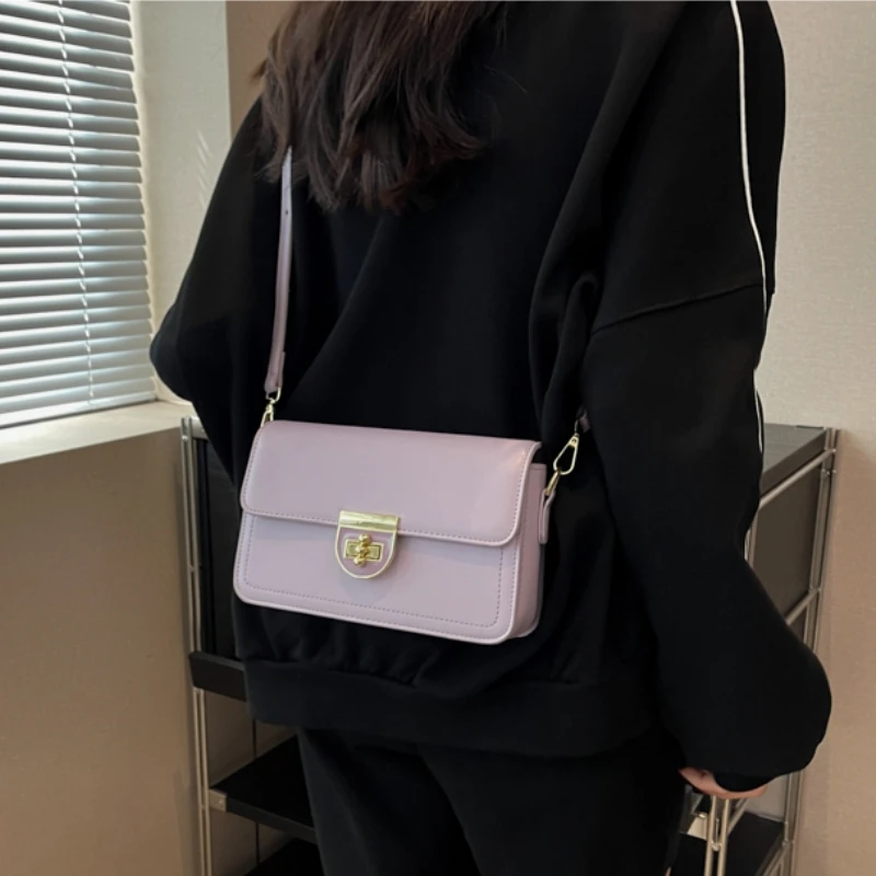Маленькие женские сумки для телефонов через плечо, роскошная дизайнерская сумка с регулируемыми ремнями, простая сумка через плечо, мода 2023, однотонная Расцветка . ' - ' . 2