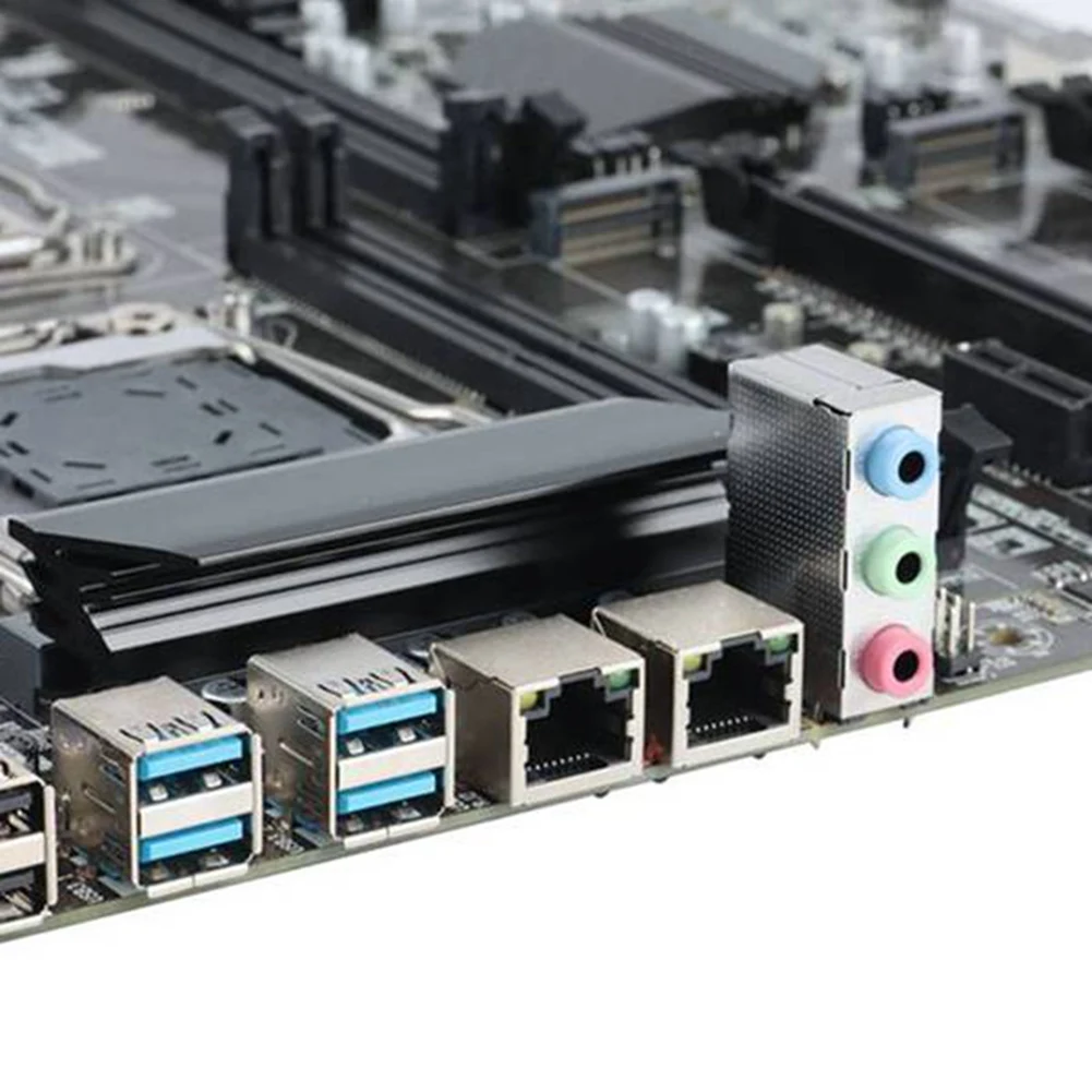 Материнская плата X99 с двумя разъемами LGA2011-3 С поддержкой двух процессоров RECC DDR4 с Кабелем SATA + Кабель переключения + Термопаста . ' - ' . 4