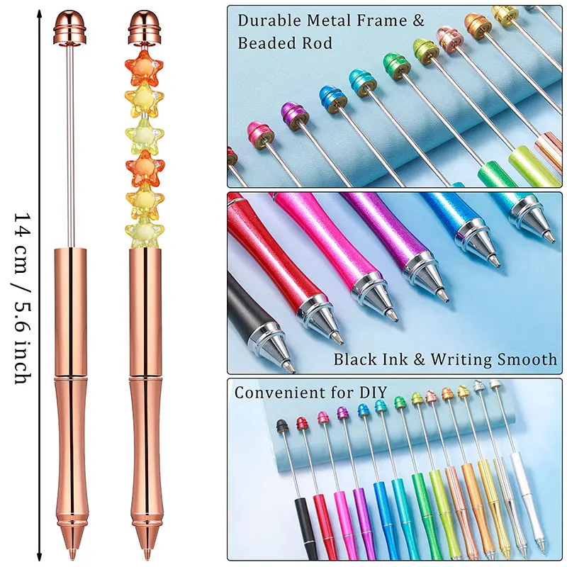 Металлические ручки с бисером Шариковые ручки для подарка из бисера своими руками  . ' - ' . 4