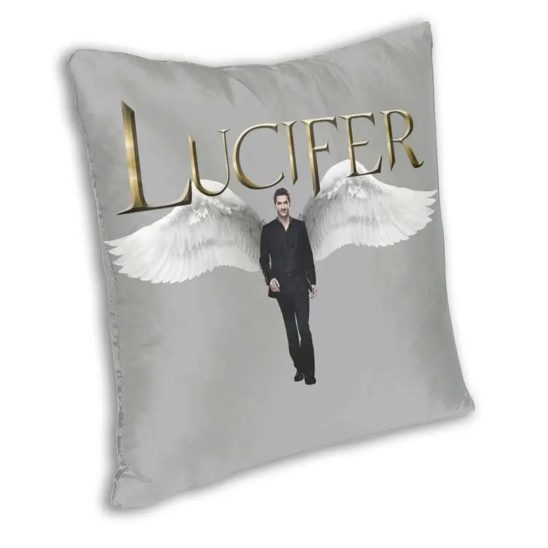 Модный чехол для подушки Lucifer Morningstar с 3D двусторонним принтом для автомобиля . ' - ' . 1