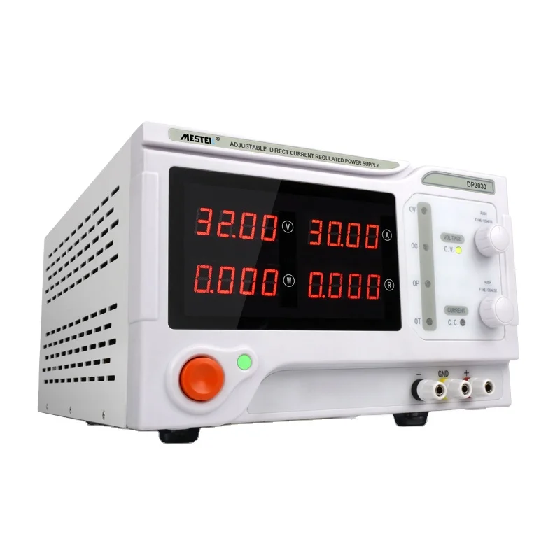Мощный регулируемый источник питания постоянного тока с высокой точностью и стабильностью на выходе 30 В 30 А Источник питания Mestek DP3030 . ' - ' . 0