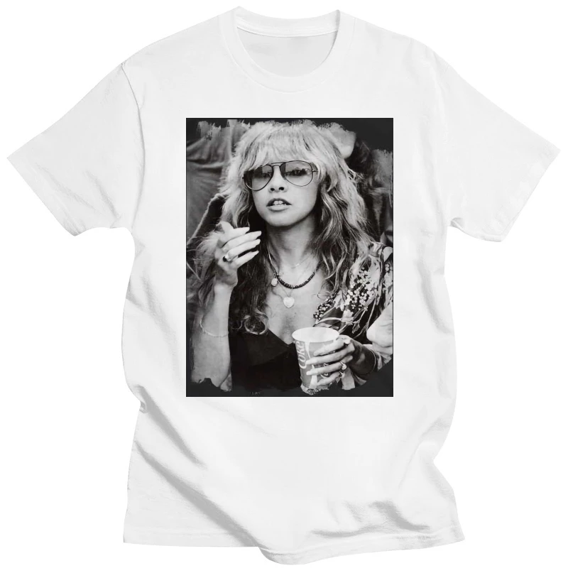 Мужская Женская футболка Stevie Nicks . ' - ' . 0
