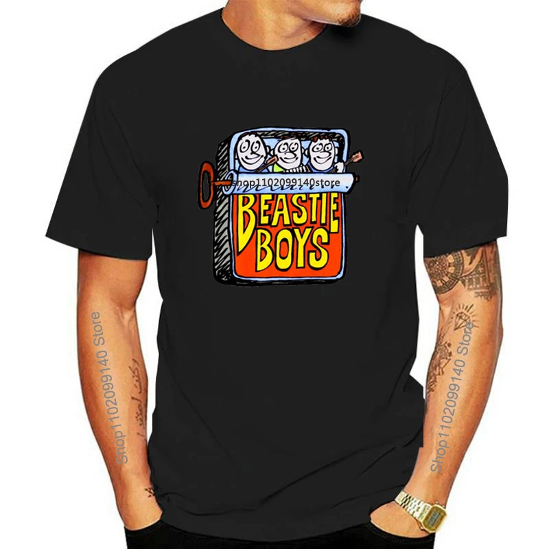 Мужская Повседневная мужская футболка с принтом в стиле хип-хоп Beastie Boys, мужская футболка с короткими рукавами, мужская рубашка, футболка . ' - ' . 4