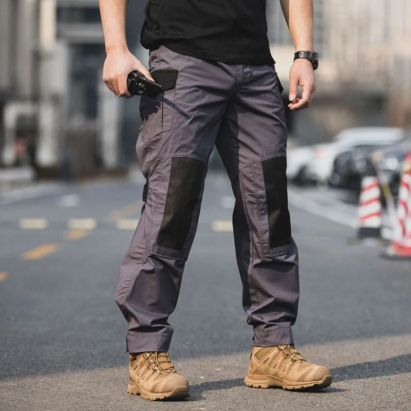 Мужские водонепроницаемые тактические брюки, мужские альпинистские брюки с несколькими карманами, походные брюки для мужчин . ' - ' . 2
