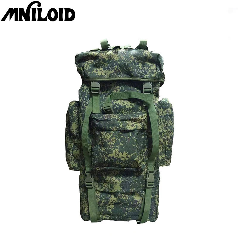 Мужской рюкзак большой емкости объемом 70 л, военный рюкзак, высококачественные водонепроницаемые утолщенные Оксфордские рюкзаки, мужская военная дорожная сумка . ' - ' . 0