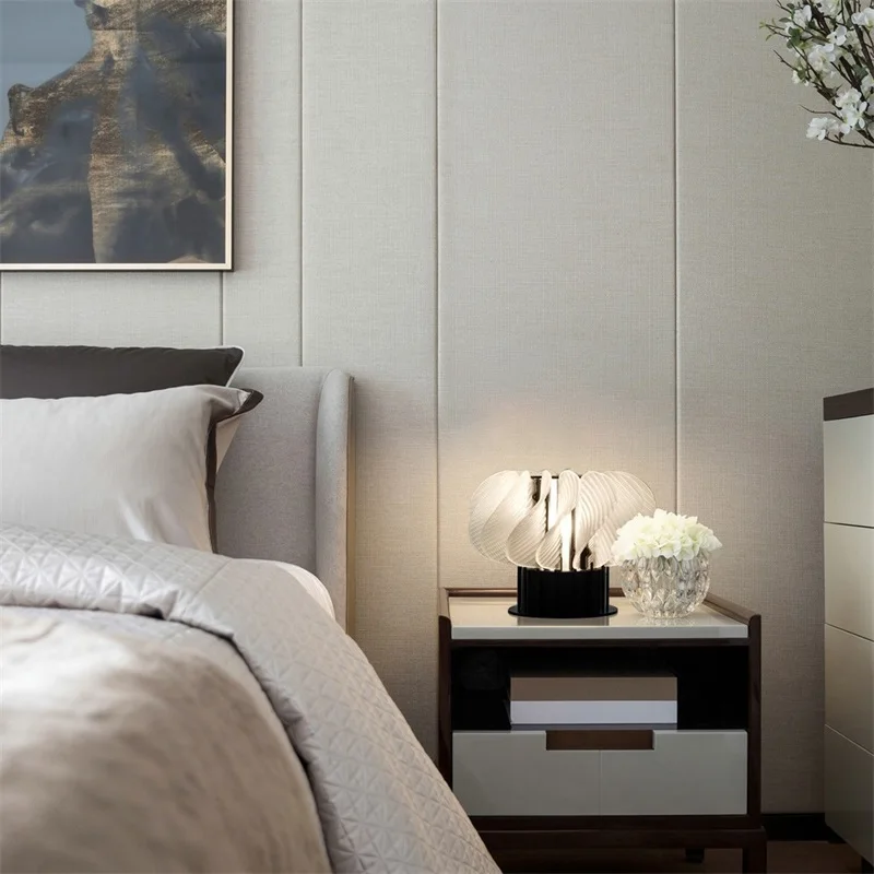 Настольная лампа DEBBY Nordic современного креативного дизайна со светодиодной подсветкой для украшения домашней спальни . ' - ' . 2