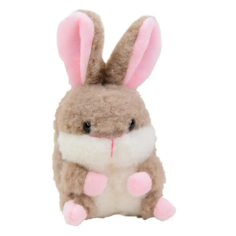 Настоящая плюшевая игрушка-пушистый кролик, реалистичная кукла-кролик, Мягкая мягкая игрушка, брелок для ключей, подарок на день рождения для детей . ' - ' . 5