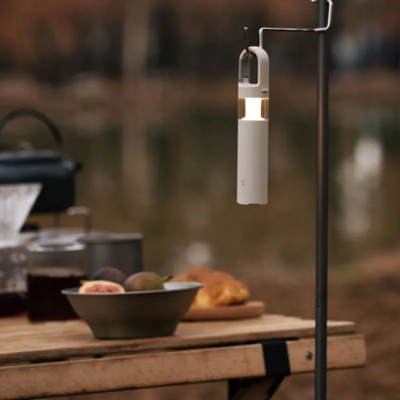 Новейший Xiaomi Mijia Camping Light Отдельный Двойной Светильник Intellect Tent Lamp Регулируемый Открытый Кемпинговый Светильник работает с приложением Mijia . ' - ' . 2