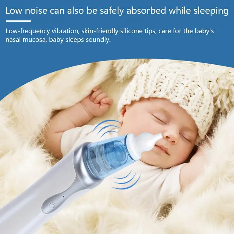Новейший детский назальный аспиратор, Безопасный электрический Очиститель для носа, Аксессуары для ухода за ребенком, присоска для соплей для новорожденных мальчиков и девочек . ' - ' . 0