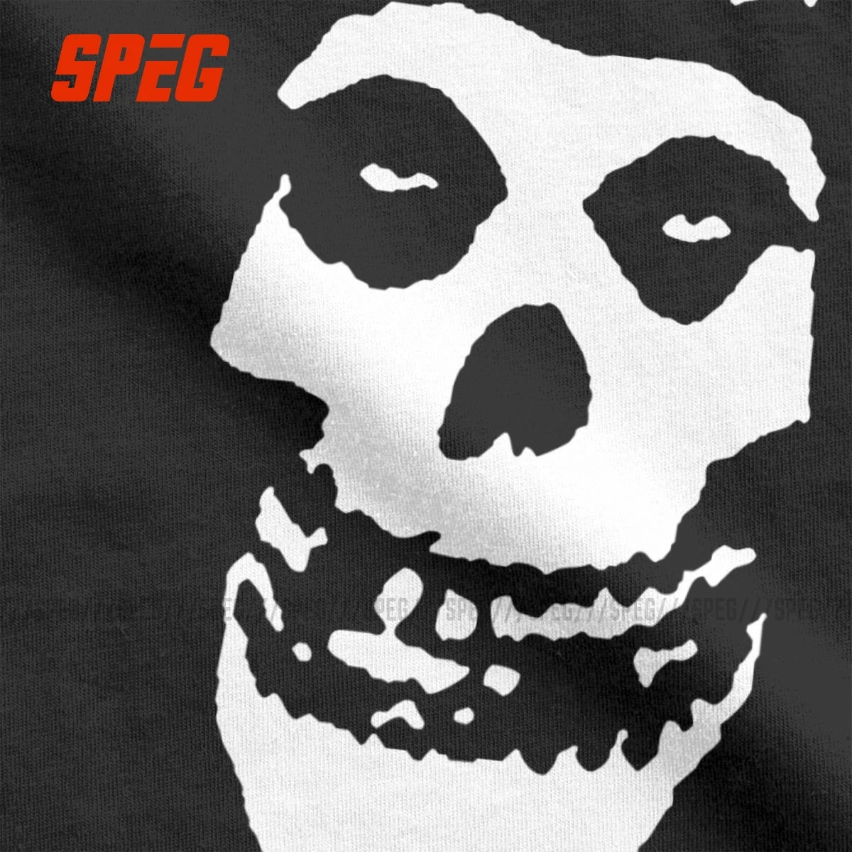 Новинка, Футболка Misfits Skulls Movie, Мужская Хлопковая футболка С круглым воротом, Футболка С Коротким рукавом, Топы 4XL 5XL . ' - ' . 3