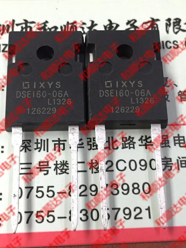 Новый (2 шт) DSEI60-06A TO-247 600V 60A TO247 . ' - ' . 1
