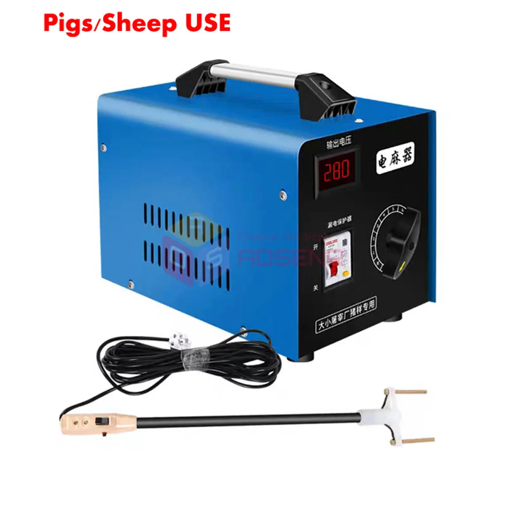 Оборудование для мелкого забоя Свиней, крупного рогатого скота, овец, Лошадей, ослов, устройство для электроанестезии, Электрошоковые дубинки, Электрошоковый стержень . ' - ' . 0