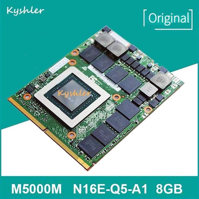 Оригинальная Видеокарта M5000M M5000 CN-01JY2V 8GB GDDR5 MXM 3.0b Video Graphics Card N16E-Q5-A1 для ноутбука Precision M7710 M7710 M6800 . ' - ' . 0