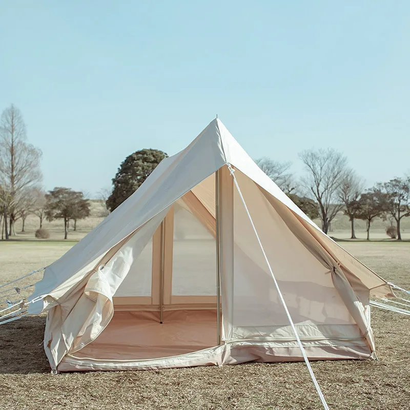 Палатка-хижина Портативный Мини-дом на 1-2 3-4 человека Большой Малой вместимости Настраиваемая 4-сезонная палатка для пикника Коттедж для кемпинга на открытом воздухе . ' - ' . 1
