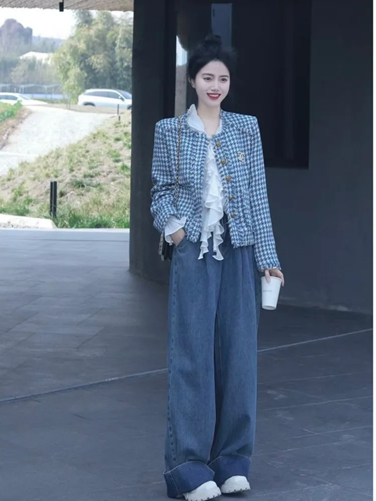 Пальто Xiaoxiangfeng, женский короткий стиль, Весна и осень 2023, Новинка Ранней весны, популярное высококачественное корейское меньшинство . ' - ' . 1
