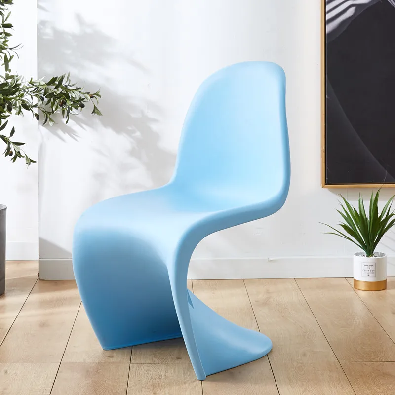 Пластиковые переносные обеденные стулья Современные Скандинавские Сверхлегкие Удобные обеденные стулья для отдыха, Минималистичная мебель Silla Plegable . ' - ' . 5