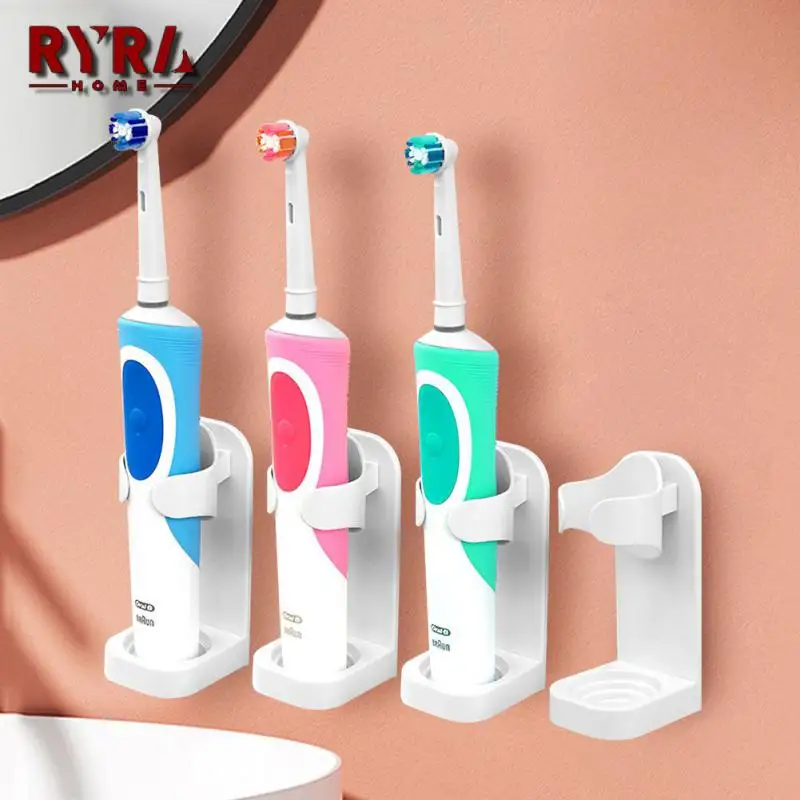 Подставка для электрической зубной щетки, Основание для зубной щетки, Полка для хранения электрической зубной щетки, Подставка для электрической зубной щетки, Держатель для хранения Бесследно . ' - ' . 0