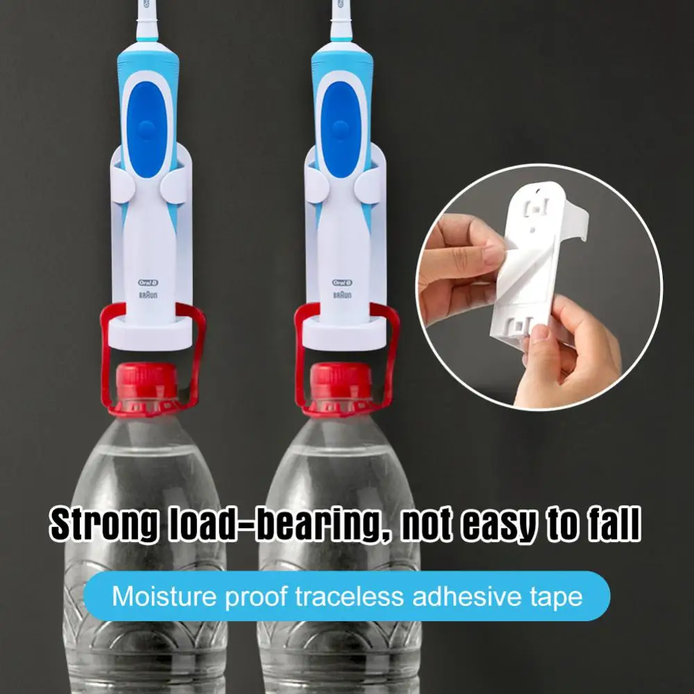 Подставка для электрической зубной щетки, Основание для зубной щетки, Полка для хранения электрической зубной щетки, Подставка для электрической зубной щетки, Держатель для хранения Бесследно . ' - ' . 1