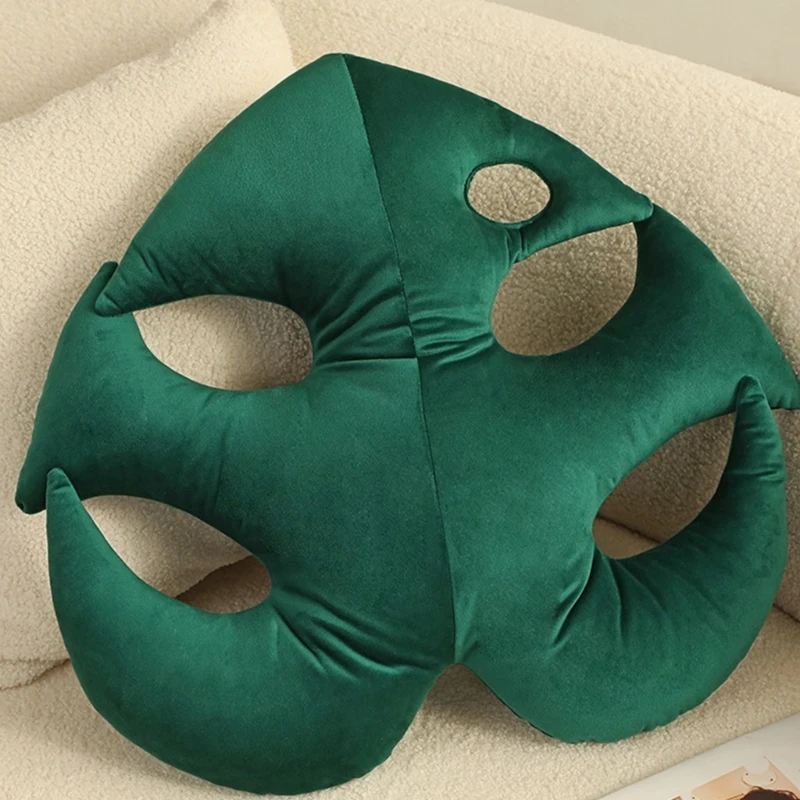 Подушка с зелеными листьями, Моющаяся Декоративная подушка для дивана-кровати, домашнего декора, украшения школьного офиса, классной комнаты, Креативный подарок . ' - ' . 4