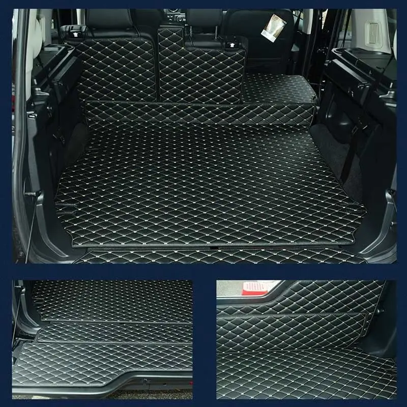 Полностью закрытая подушка сиденья Грузовой ящик Коврик для пола багажника Ковровая подкладка для Land Rover Discovery 4 . ' - ' . 1