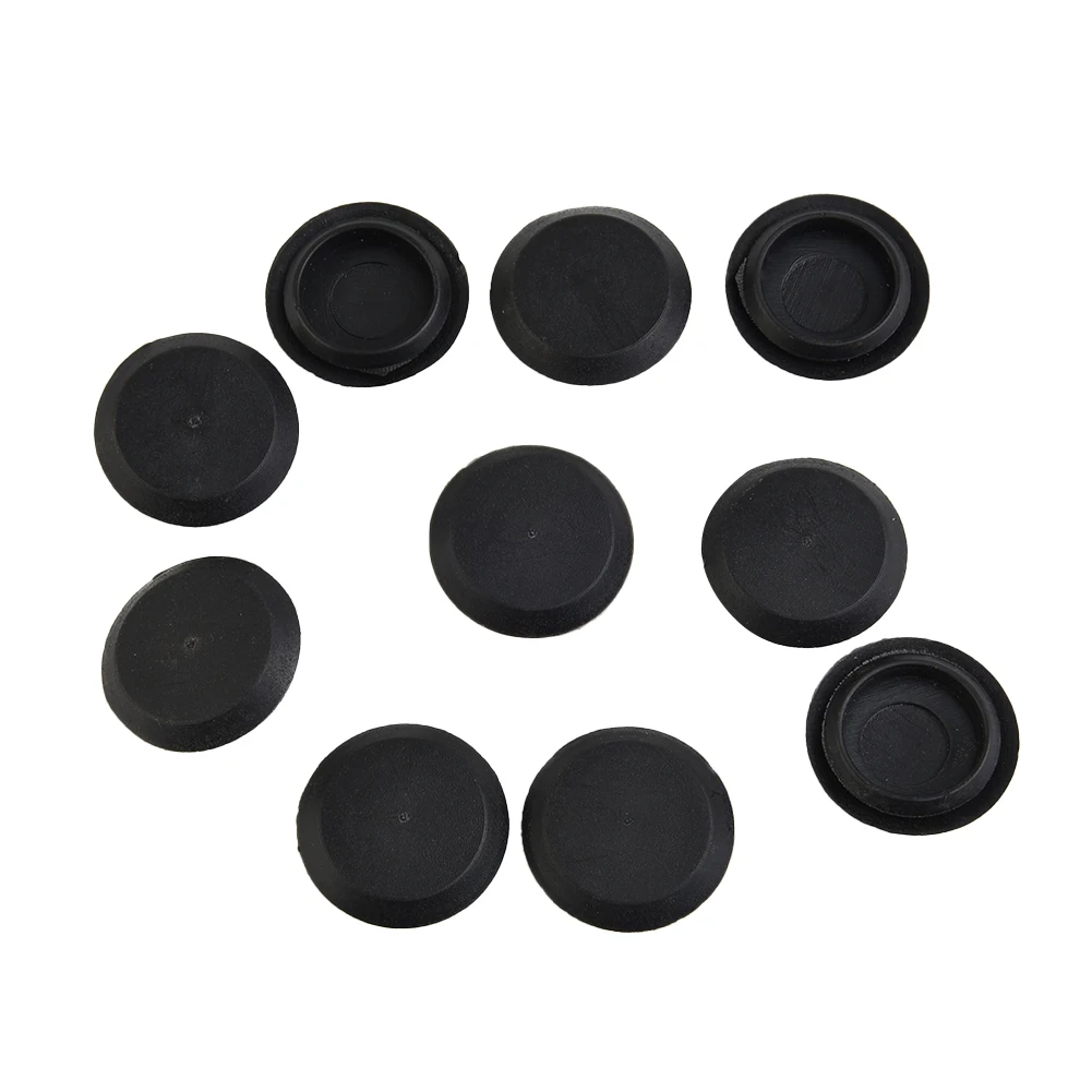 Полный набор из 60 черных пластиковых заглушек с отверстиями для листового металла кузова автомобиля Универсальной посадки с вдавливанием и заподлицо . ' - ' . 4