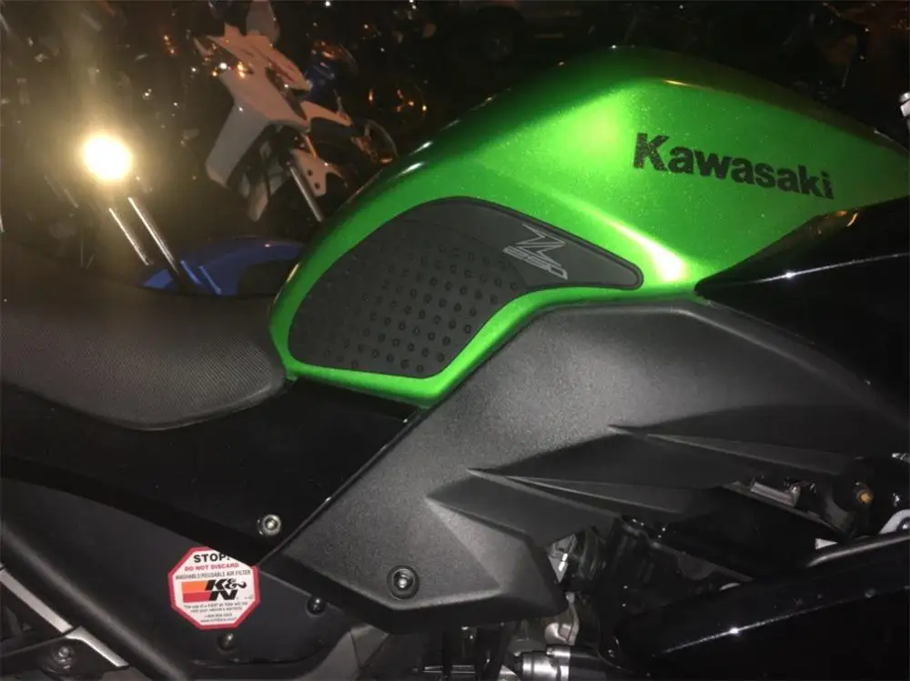 Противоскользящие боковые газовые наколенники для бака, защитные накладки, защитная наклейка 3 м для Kawasaki Z 250 Z250 2014 2015 . ' - ' . 1
