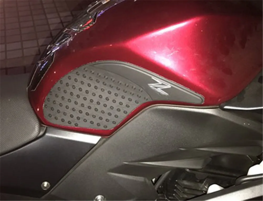 Противоскользящие боковые газовые наколенники для бака, защитные накладки, защитная наклейка 3 м для Kawasaki Z 250 Z250 2014 2015 . ' - ' . 2