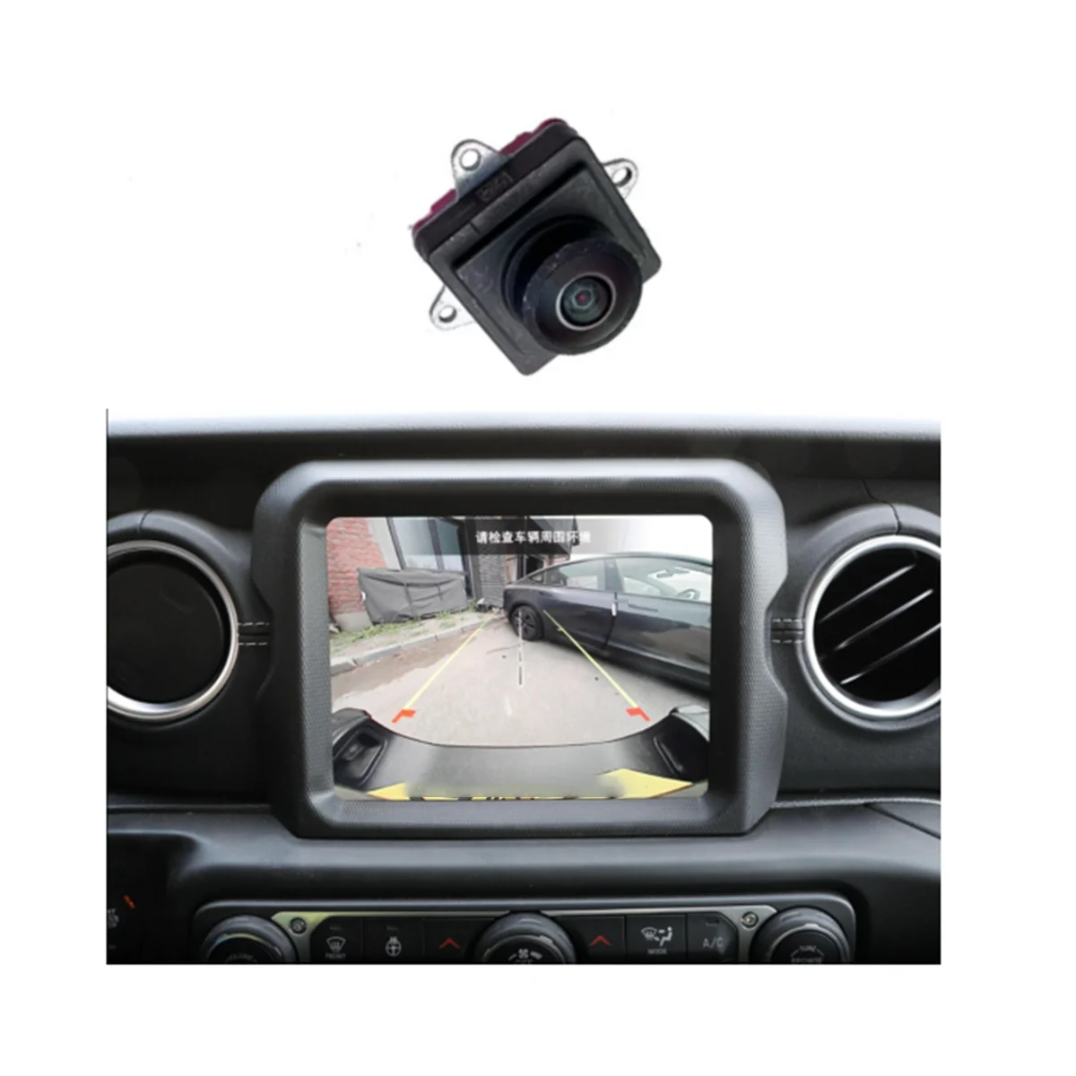 Резервная камера заднего вида автомобиля Парковочная камера Сигнализация для Wrangler 2018-2023 68452959AC 68452959AB . ' - ' . 5