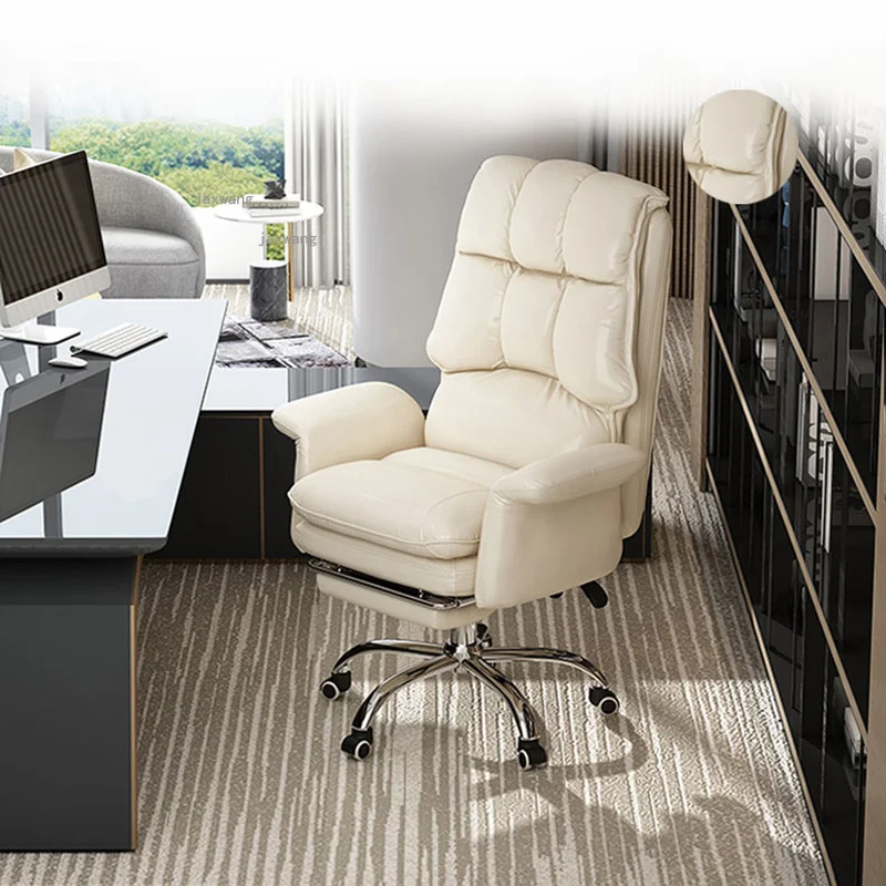 Роскошный Домашний Кабинет, Вилла, Офисные стулья, Подъемный компьютерный стул для персонала босса, простые дизайнерские кресла со спинкой в общежитии G . ' - ' . 2