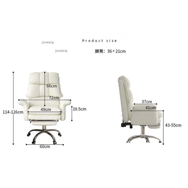 Роскошный Домашний Кабинет, Вилла, Офисные стулья, Подъемный компьютерный стул для персонала босса, простые дизайнерские кресла со спинкой в общежитии G . ' - ' . 5
