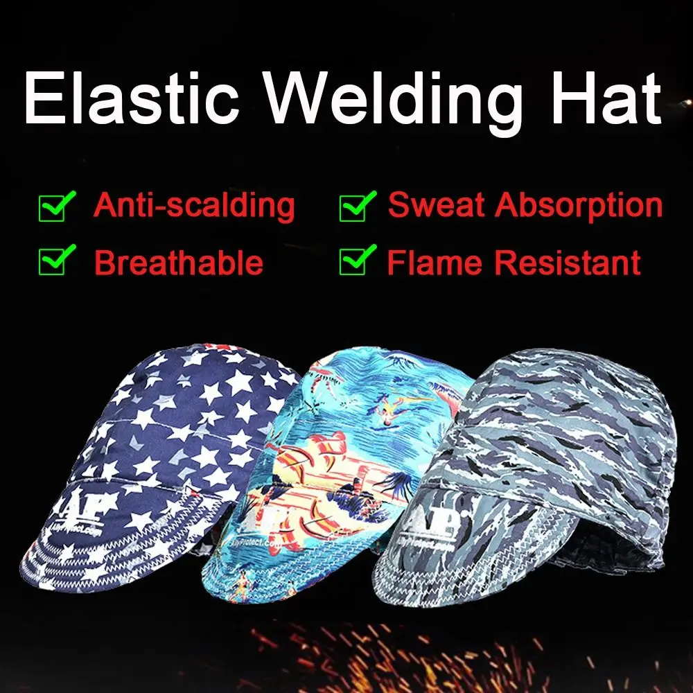 Сварочная шляпа, Огнестойкая Защитная шляпа для головы, Сварочная шляпа, рабочая кепка, Защитное оборудование для сварки . ' - ' . 5