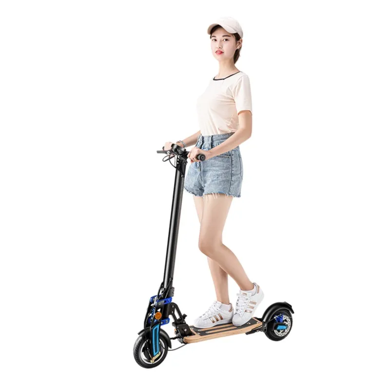 Складной электрический скутер для взрослых, портативный двухколесный молодежный электрический скутер для путешествий . ' - ' . 2