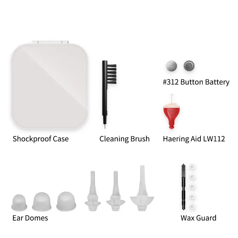 Слуховые аппараты Цифровой слуховой аппарат Беспроводной 2-канальный Регулируемый усилитель звука для глухих пожилых audifonos para sordera . ' - ' . 5
