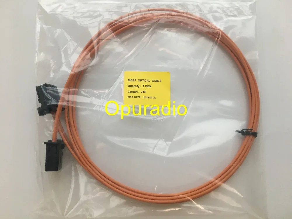 Совершенно новый оптоволоконный кабель most cable 200 см для BMW AU-DI AMP Bluetooth автомобильный GPS автомобильный оптоволоконный кабель для nbt cic 2g 3g 3g + . ' - ' . 3