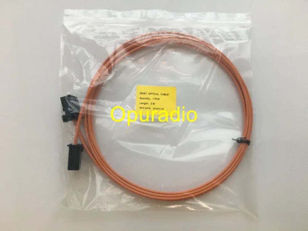Совершенно новый оптоволоконный кабель most cable 200 см для BMW AU-DI AMP Bluetooth автомобильный GPS автомобильный оптоволоконный кабель для nbt cic 2g 3g 3g + . ' - ' . 4