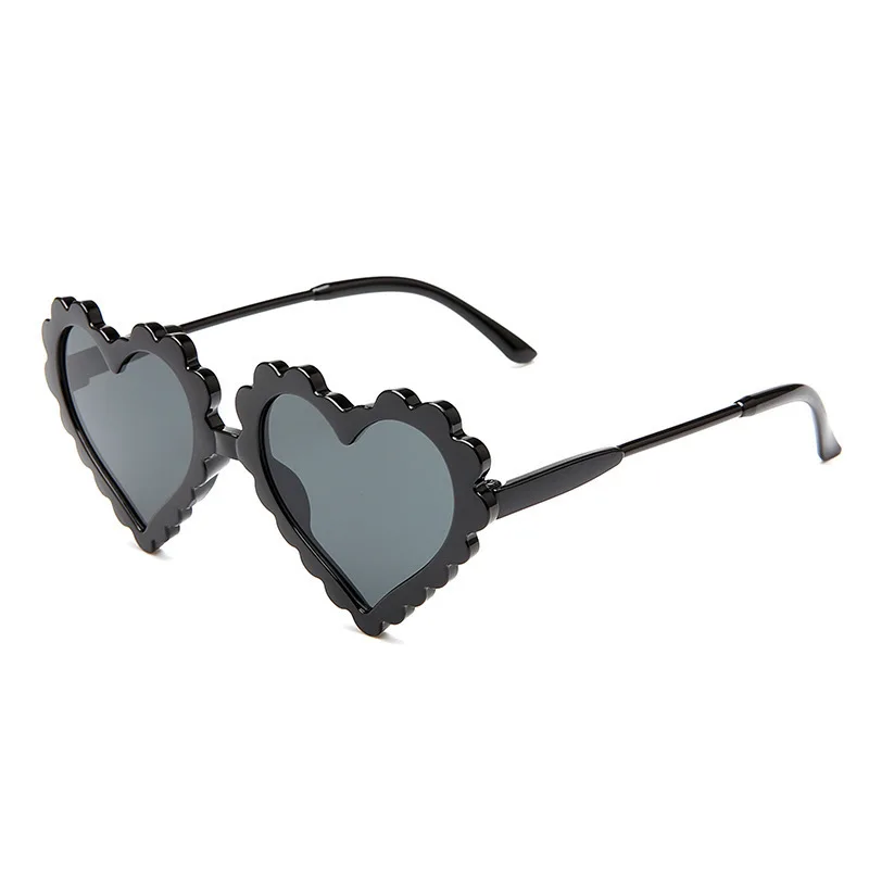 Солнцезащитные очки с Мультяшным сердечком и Подсолнухом, Новый тренд, Дети, девочки, Мальчики, Дети, Спорт на открытом воздухе, Круглые Солнцезащитные очки UV400, Классические Детские очки . ' - ' . 5